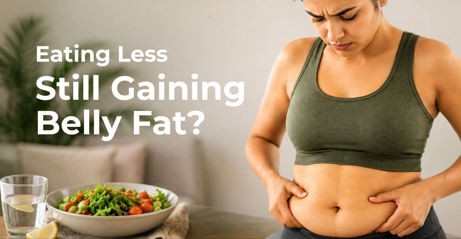 Why Am I Gaining Belly Fat Despite Eating Less?