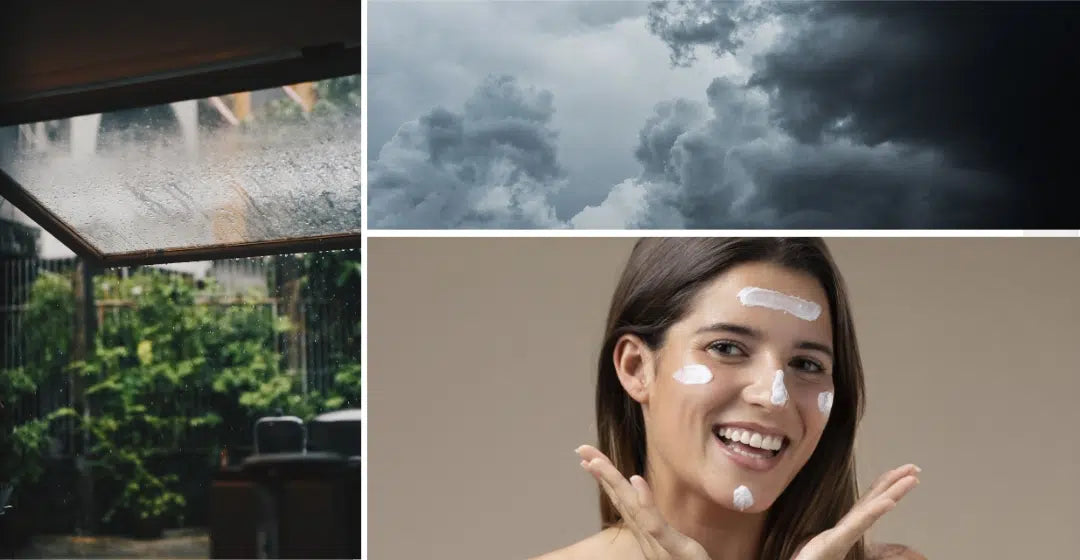 chemical free skin care for rainy season