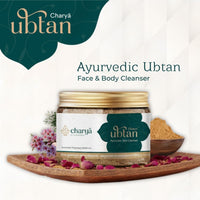Charya Ubtan – Ayurvedic Cleanser for Dull, & Uneven Skin