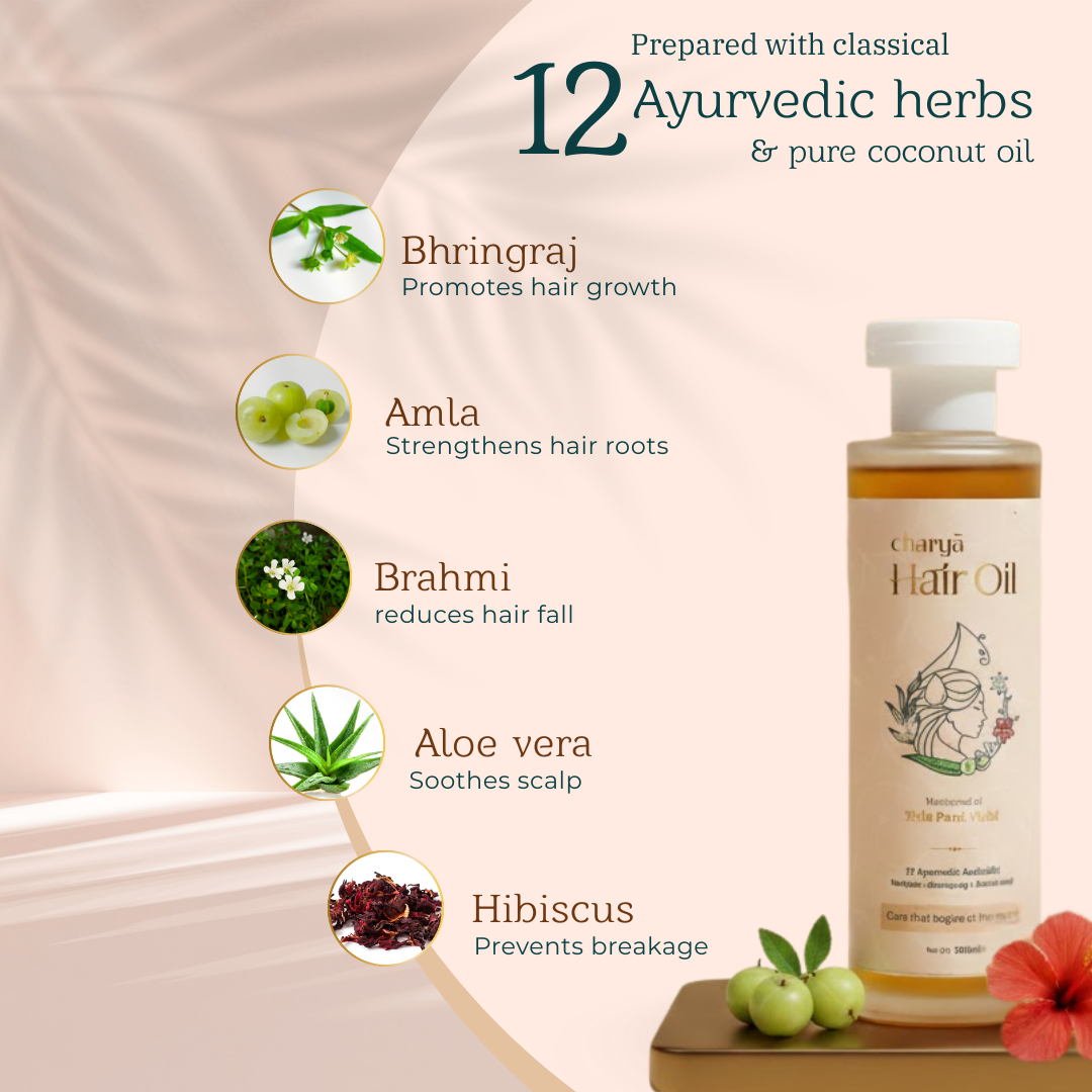 Charya Hair Oil – Care that begins at the roots