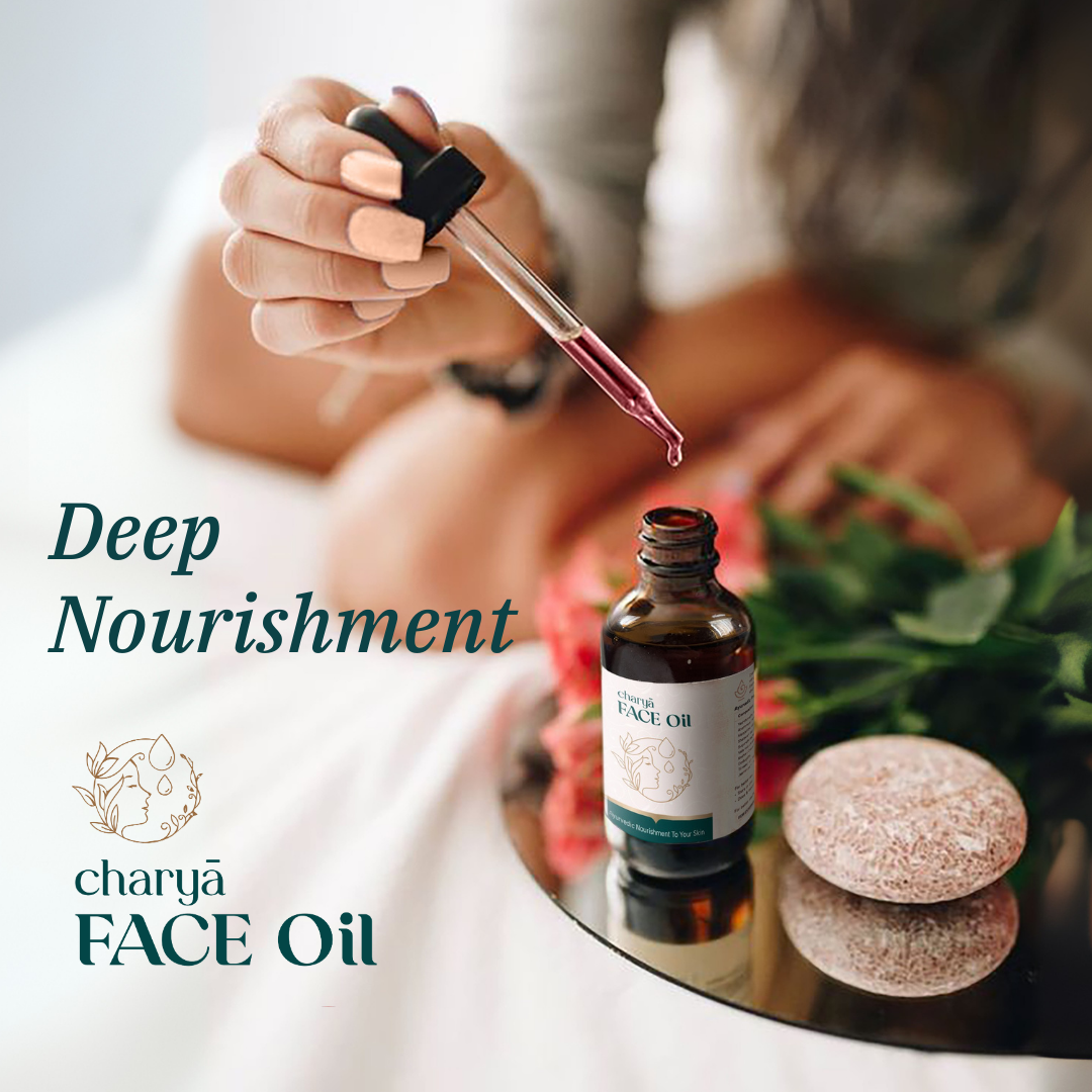 Charya Face Oil – Nourishing Oil for Dry, Dull & Sensitive Skin
