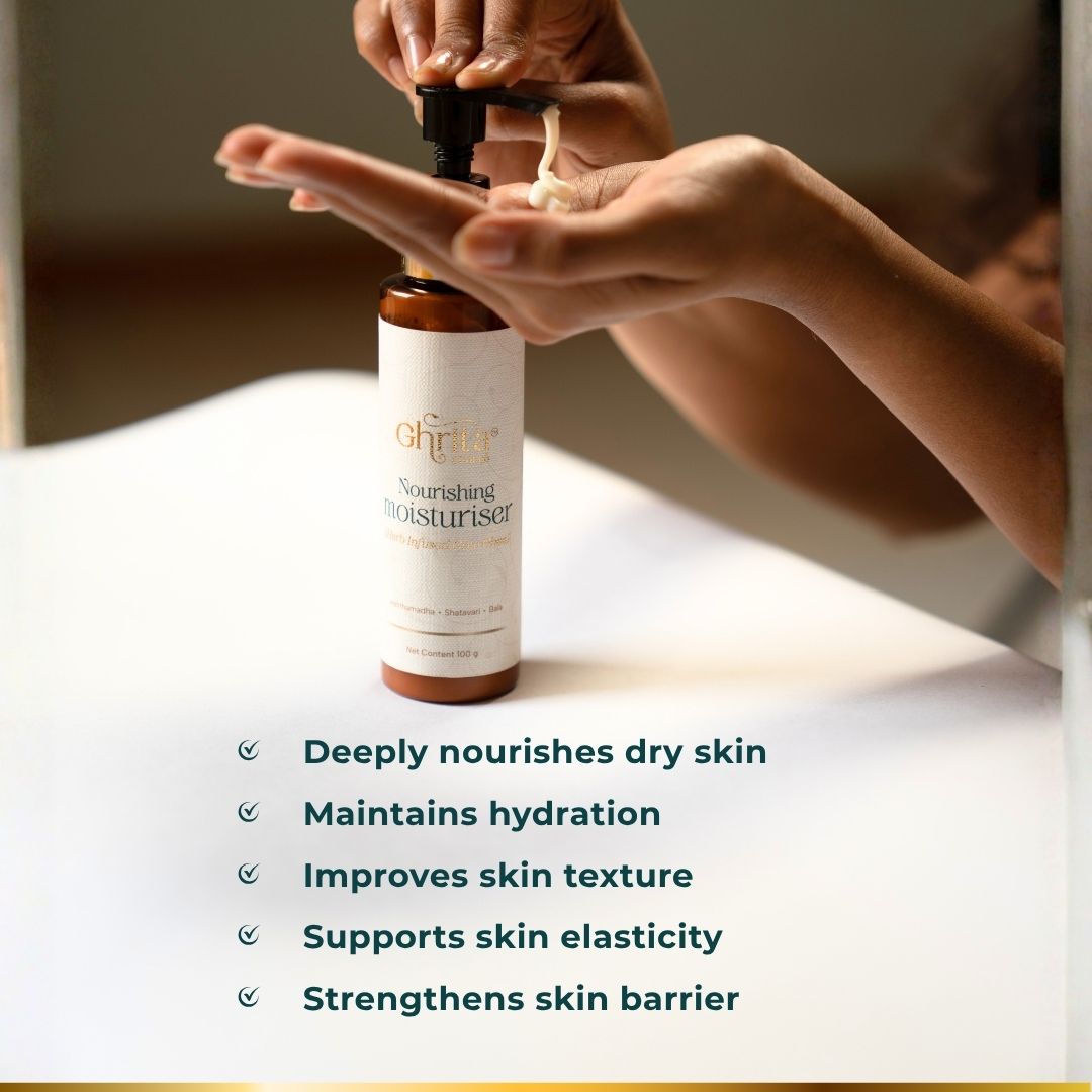 Ghritacharya Nourishing Moisturiser - Medicated Cow Ghee