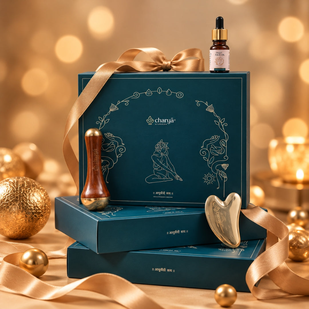 Charya Signature Hamper – Complete Kansa Face & Body Ritual Gift Set