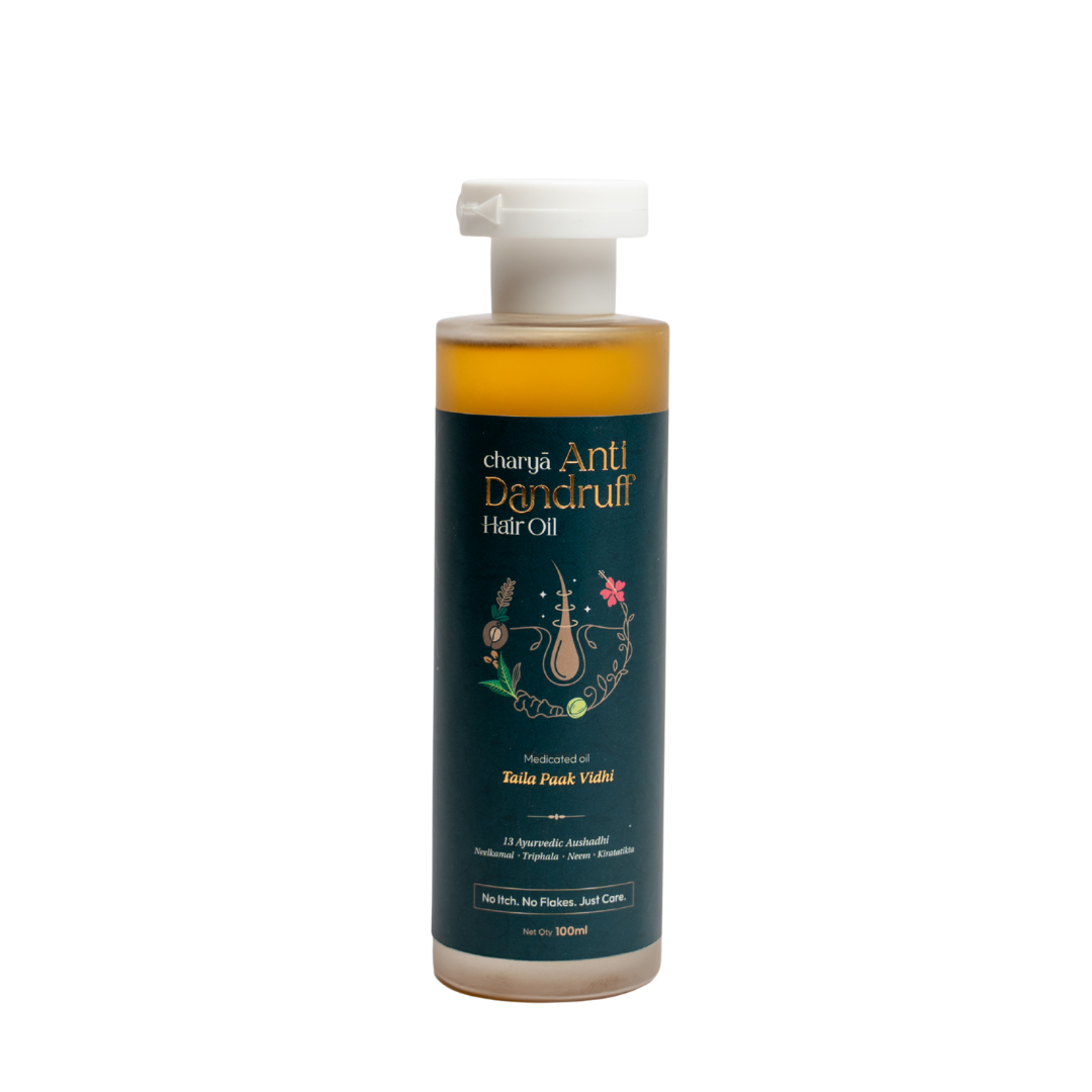 Anti-Dandruff Hair Oil + Detangler Neem Comb