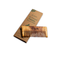 Charya Oil Treated Neem Comb – Detangler