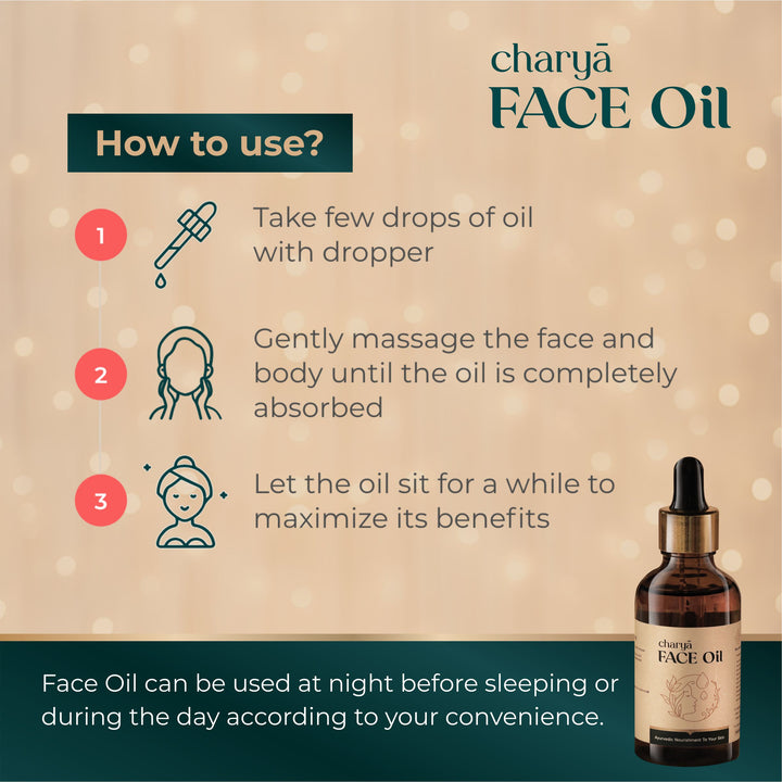 How to use ayurvedic face oil 