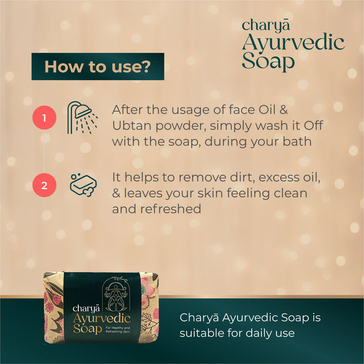 How to use ayurvedic soap & ayurvedic skin cleanser 