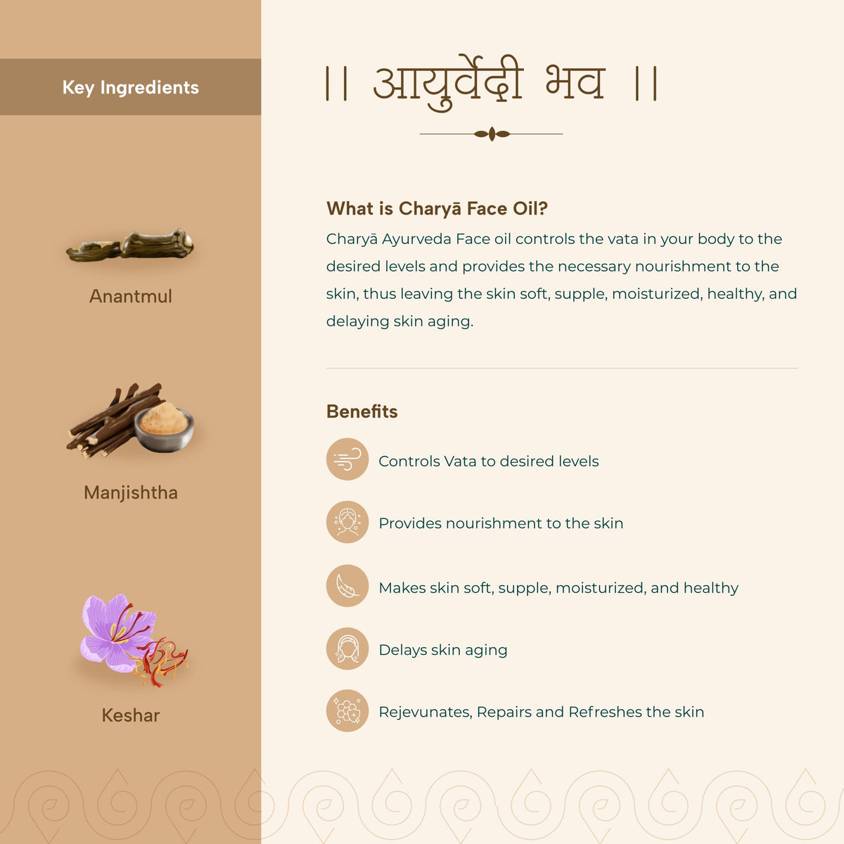 Charya Ayurveda's ayurvedic face oil & best tan removal face pack | Complete skin care combo