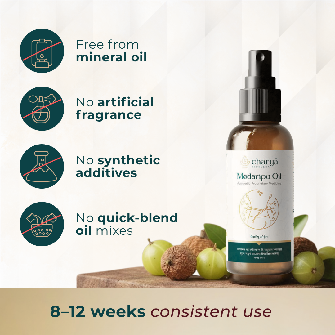 Pure Ayurvedic - Belly Fat Burning Oil- free from chemicals