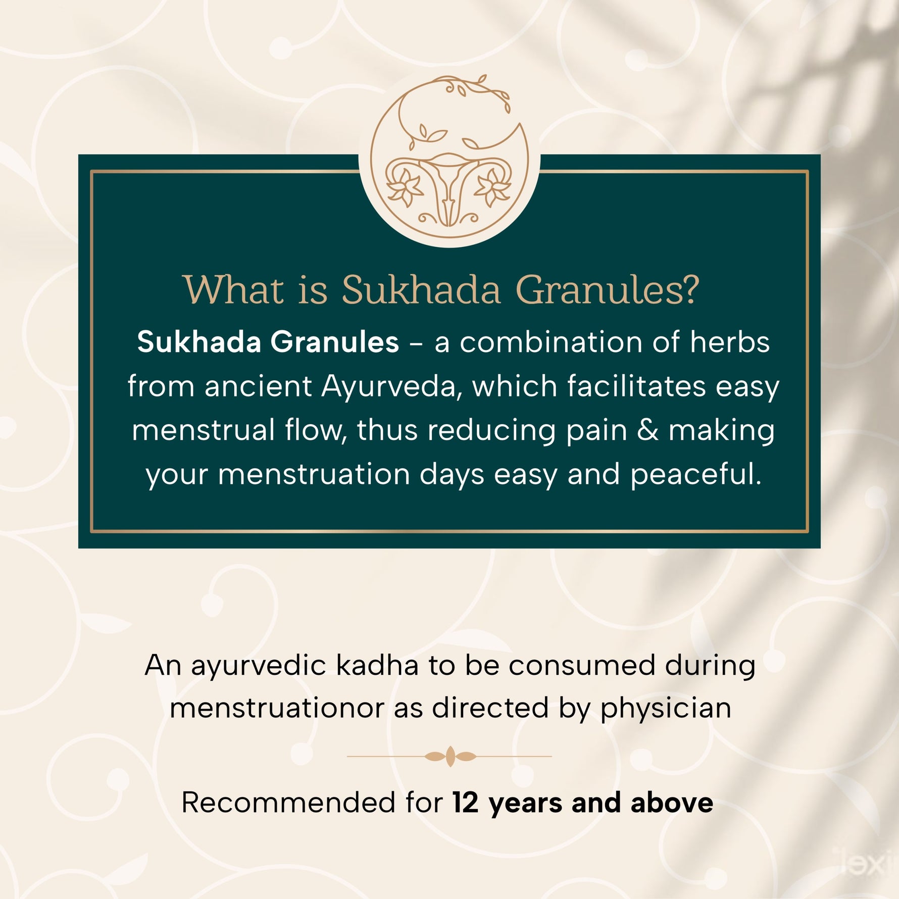 Charya Ayurveda's natural vaginal wash and kadha for periods pain which is very helpful for women's health