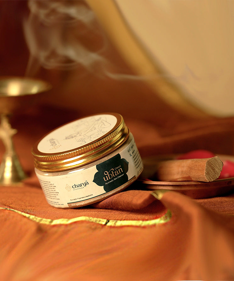 Charya Ayurveda's ayurvedic face oil & best tan removal face pack | Complete skin care combo